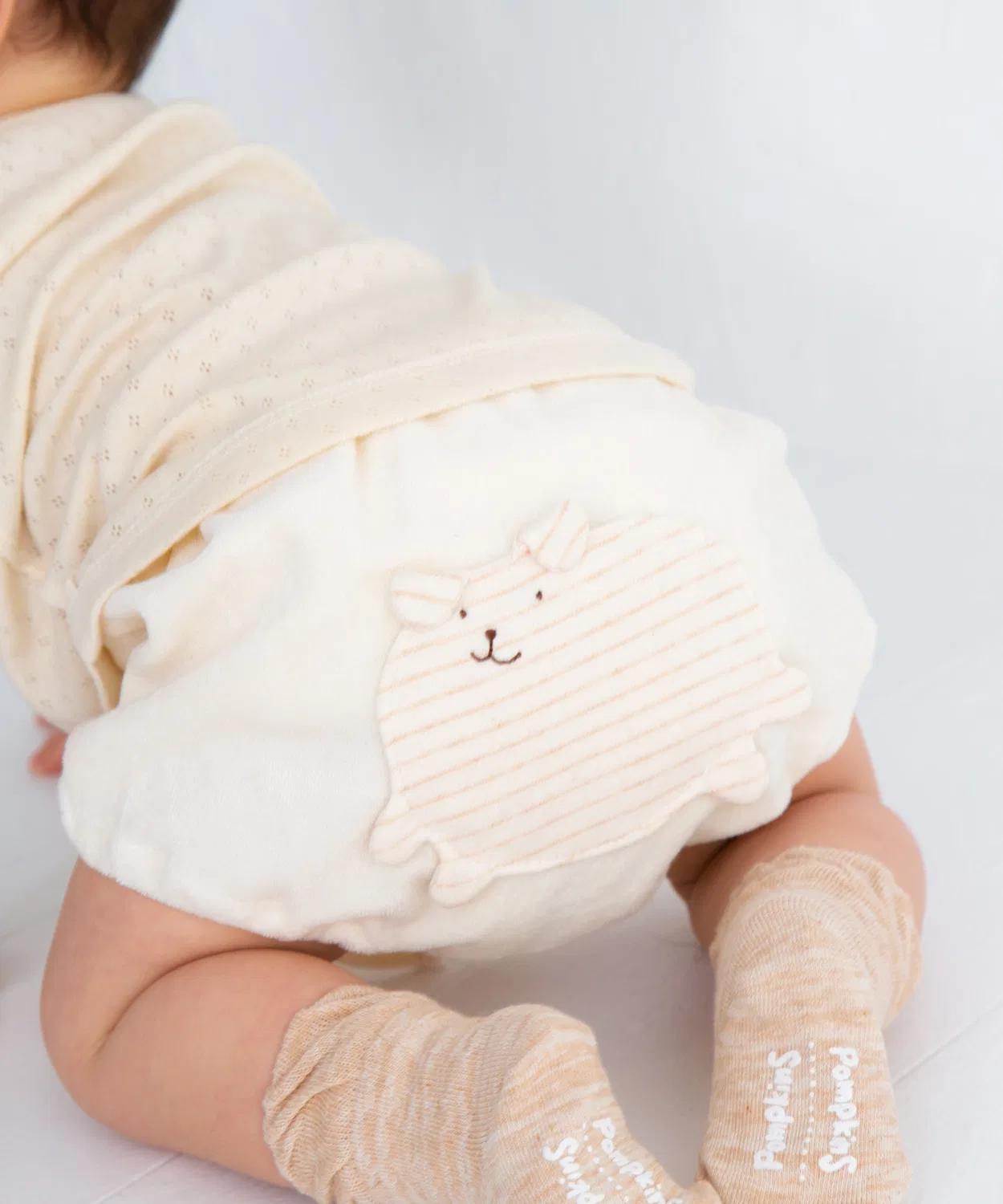 Штаны Pompkinsbaby из органического хлопка, светло-бежевый