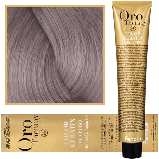 

Краска для волос, 100 мл Fanola, Oro Therapy, Color Keratin Oro Puro, 8.2