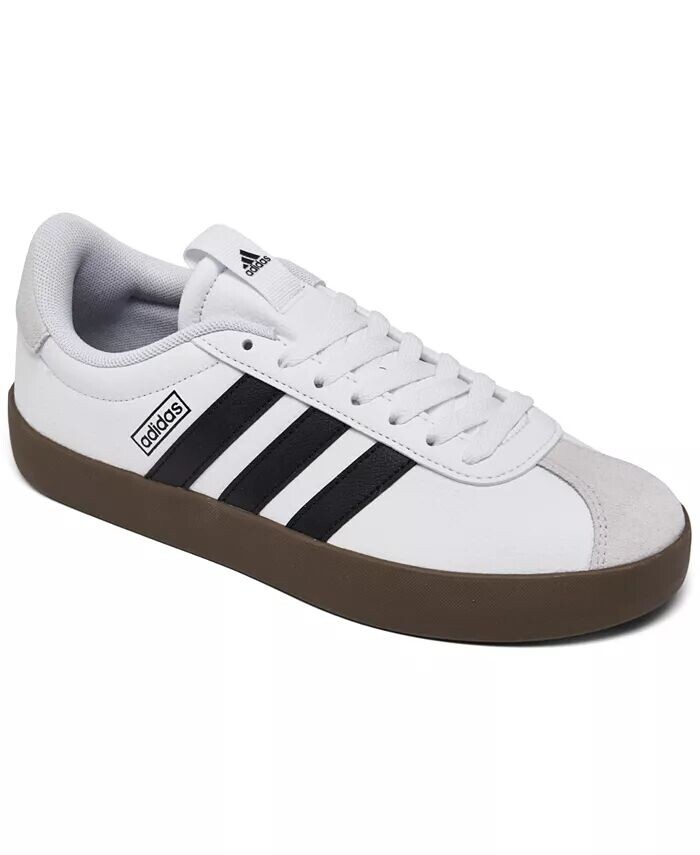 

Женские повседневные кроссовки VL Court 3.0 от Finish Line adidas, белый