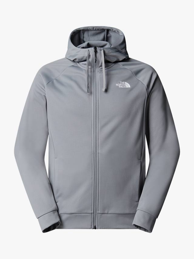

Мужская куртка Reaxion 2.0 с капюшоном на молнии The North Face, Grey /Dkhtr