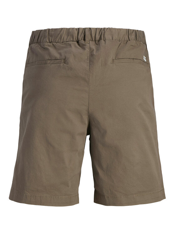 Шорты свободного кроя из ткани Jaiden 12275013 Jack&Jones Junior, коричневый — фото 2