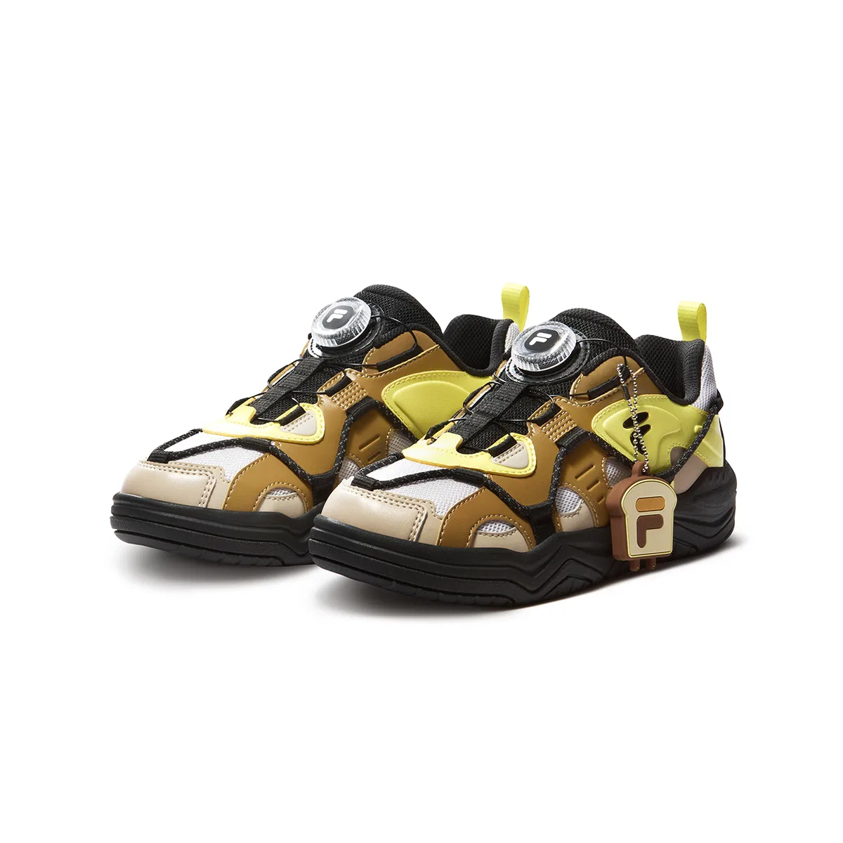 Кеды для скейтбординга FILA KIDS Heritage FHT Low Top Dijon Brown/Concrete Brown — фото 4