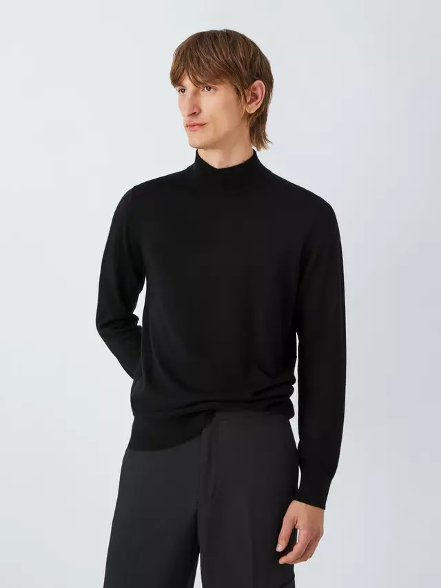 

Джемпер Kin Merino Wool Mock Neck, черный