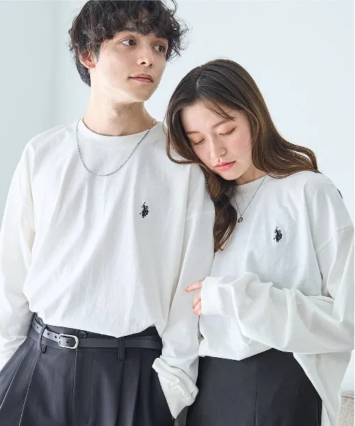 Мужская и женская футболка U.S. POLO ASSN. с вышивкой, унисекс — фото 3
