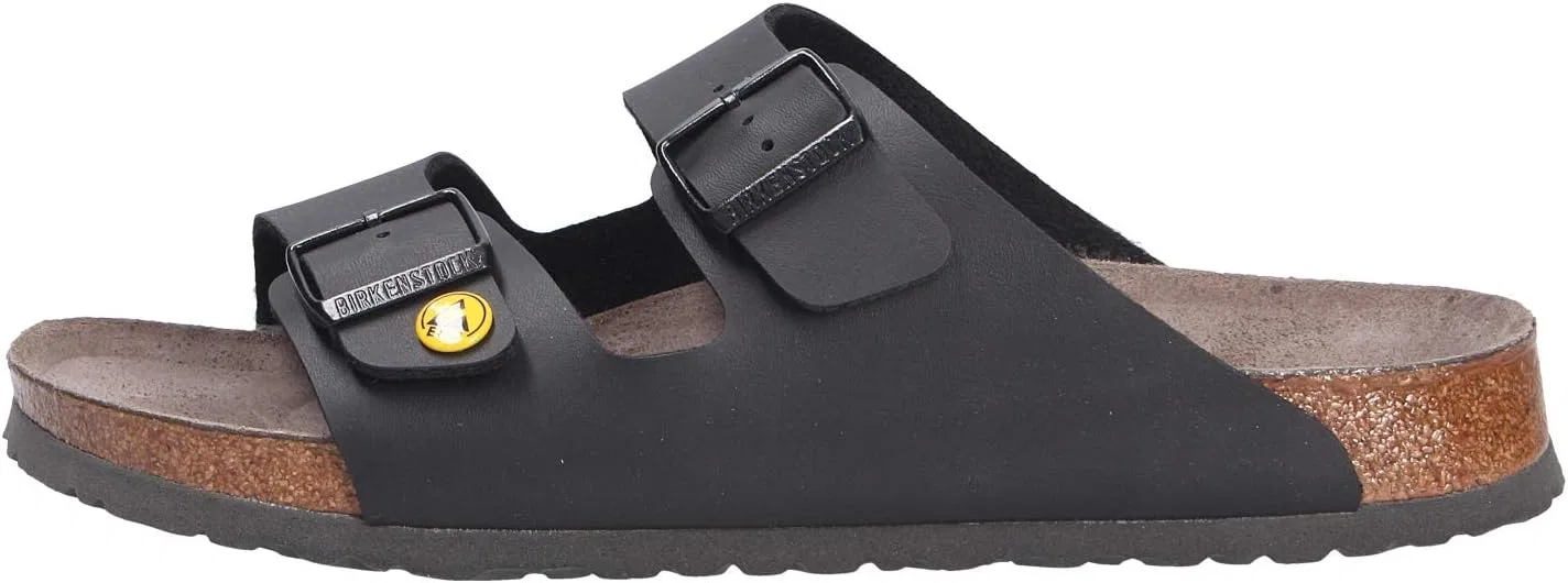 Мюли Birkenstock унисекс Arizona Birko-flor Esd, Black — фото 2