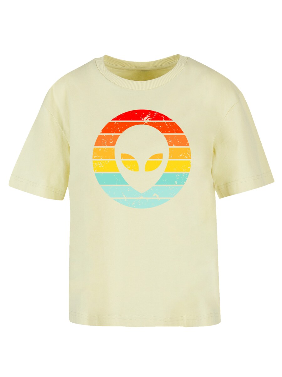 

Футболка F4NT4STIC Alien Retro Sonnenuntergang, Yellow/Light yellow