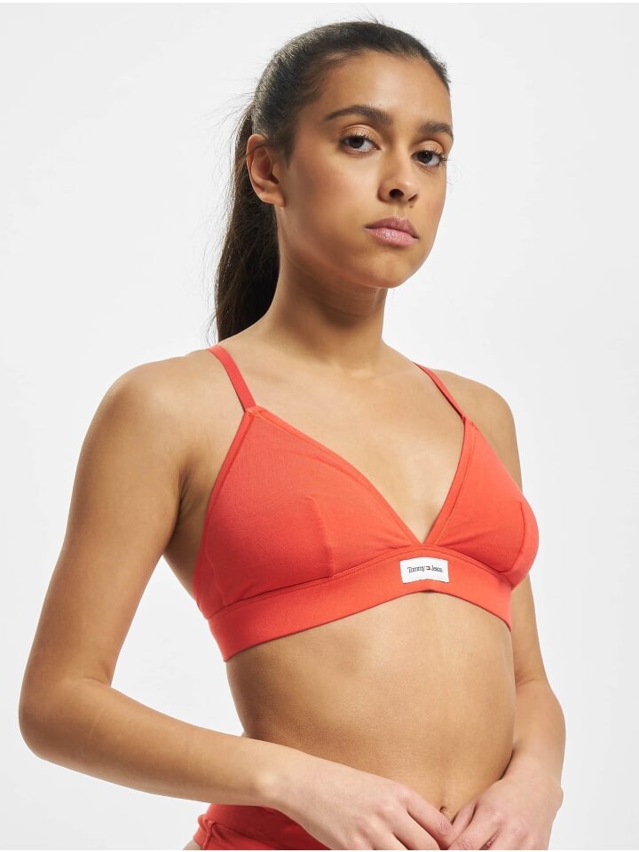 

Спортивный бюстгальтер Tommy Hilfiger, цвет bright vermillion