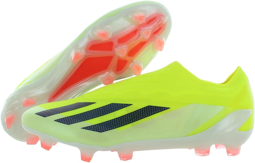 

Футбольные бутсы adidas Men's Crazyfast .1 без шнурков FG, белый/желтый