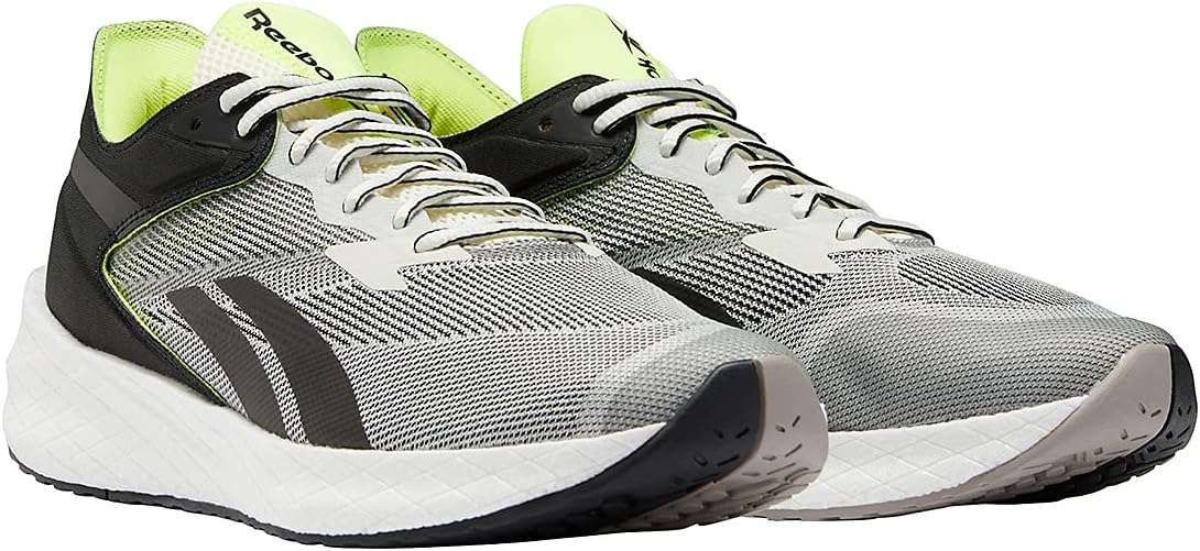 Мужские беговые кроссовки Reebok Floatride Energy Symmetros, белый/черный/желтый — фото 3