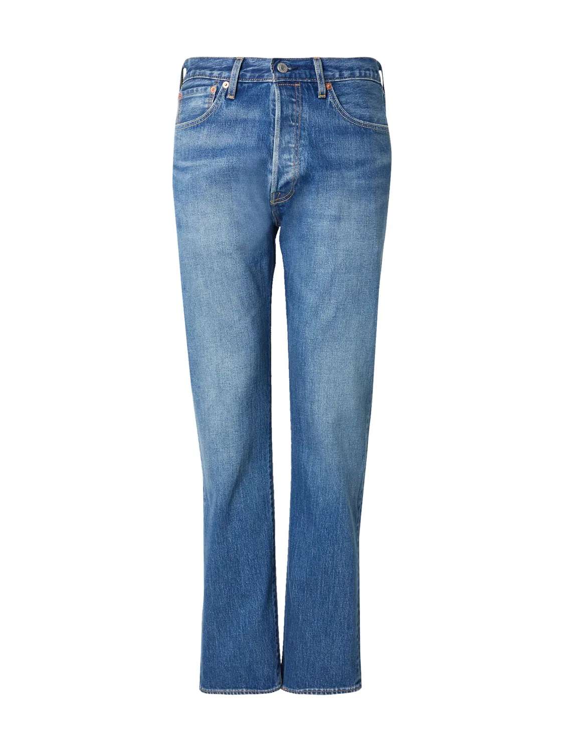 Прямые джинсы 501 Levis Levi S, синий деним