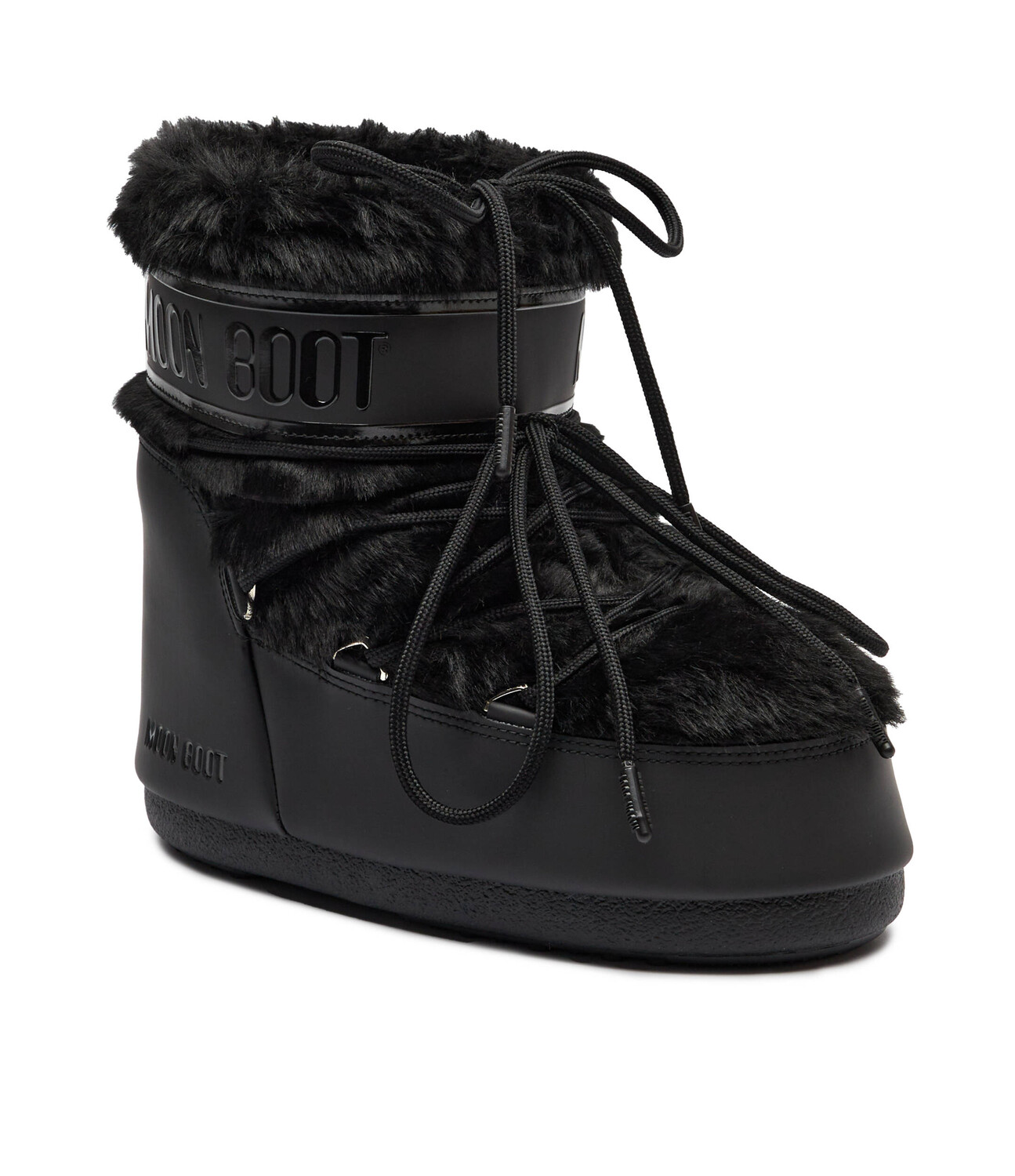 

Зимние сапоги Moon Boot ICON LOW FAUX FUR, черный