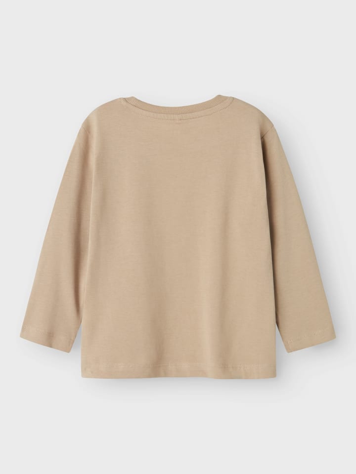 Рубашка с длинными рукавами NMMVOBBO LS NREG TOP из чистого кашемира name it — фото 2
