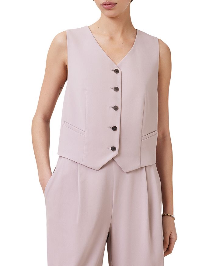 

Алейда Трикотажный жилет ALLSAINTS, фиолетовый