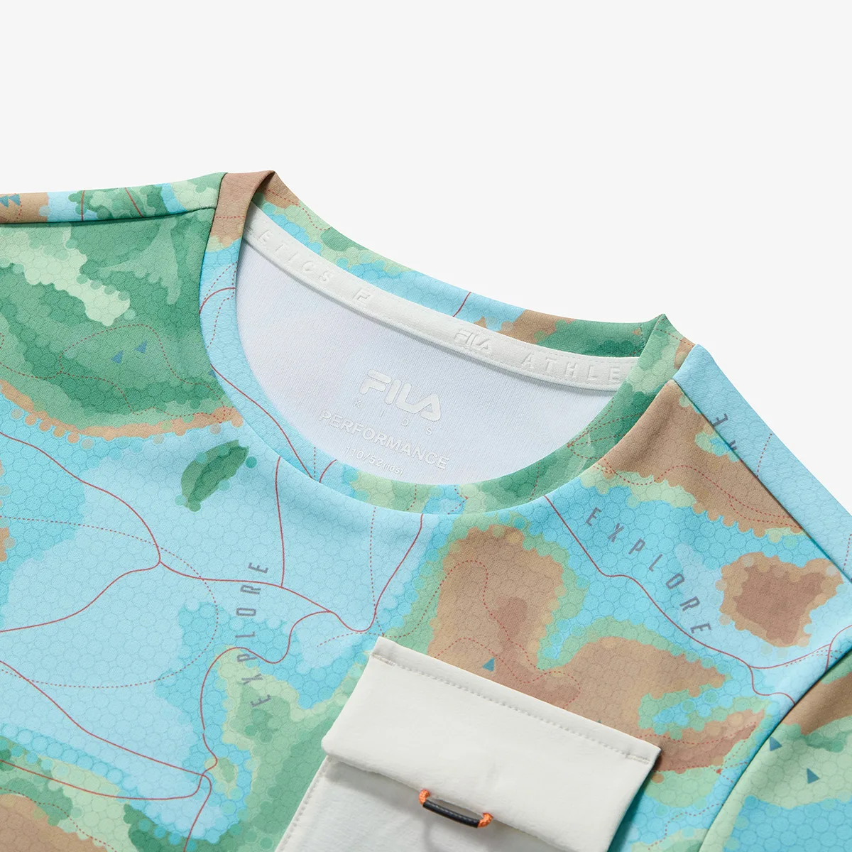 Футболка All Over Print для детей 3-7 лет FILA KIDS, all over print — фото 4