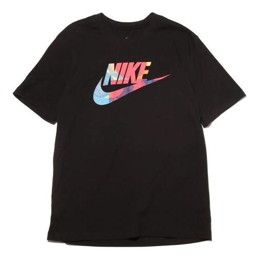 

Футболка sportswear sports short sleeve black Nike, черный