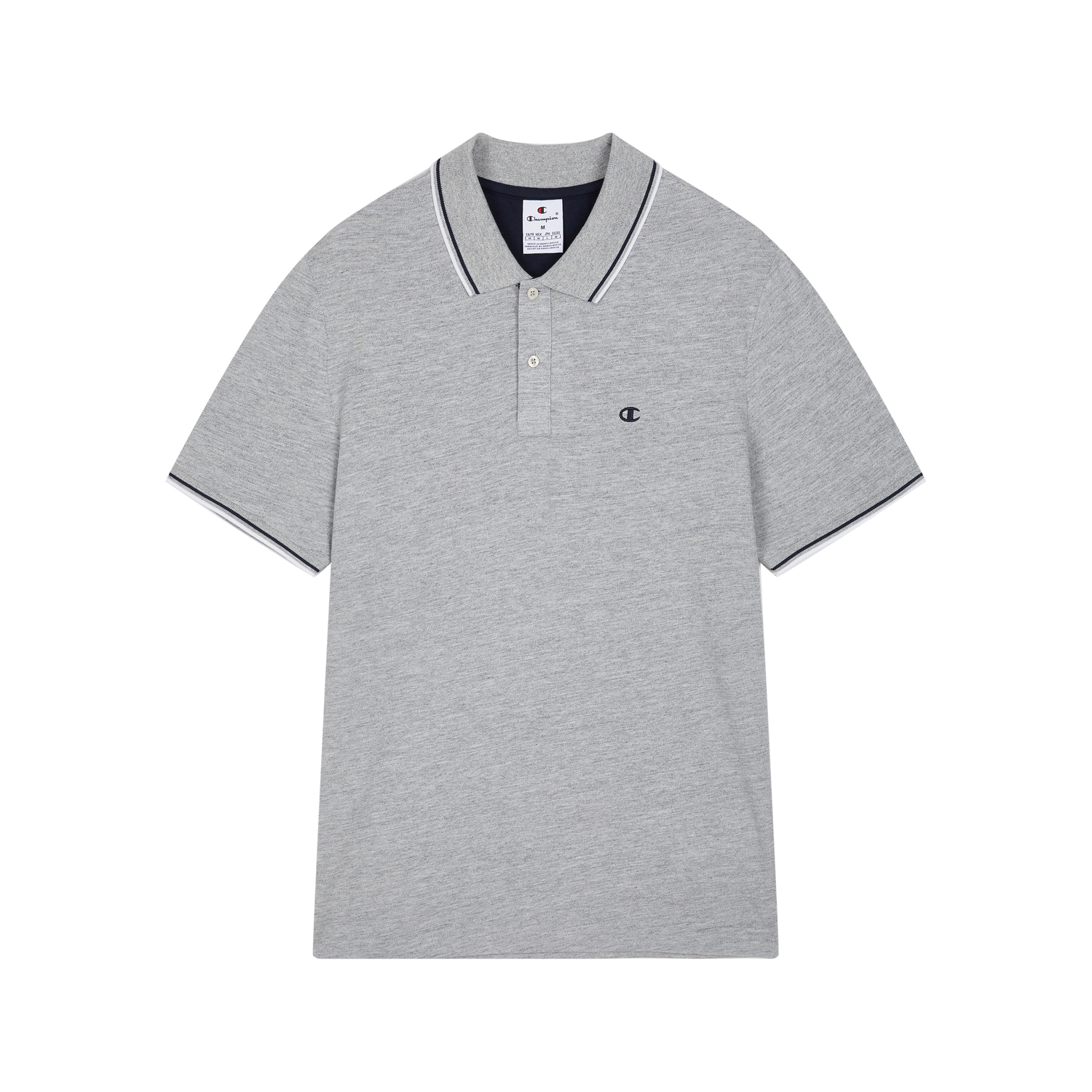 

Футболка поло ss25 europe version unisex Champion, светло-серый