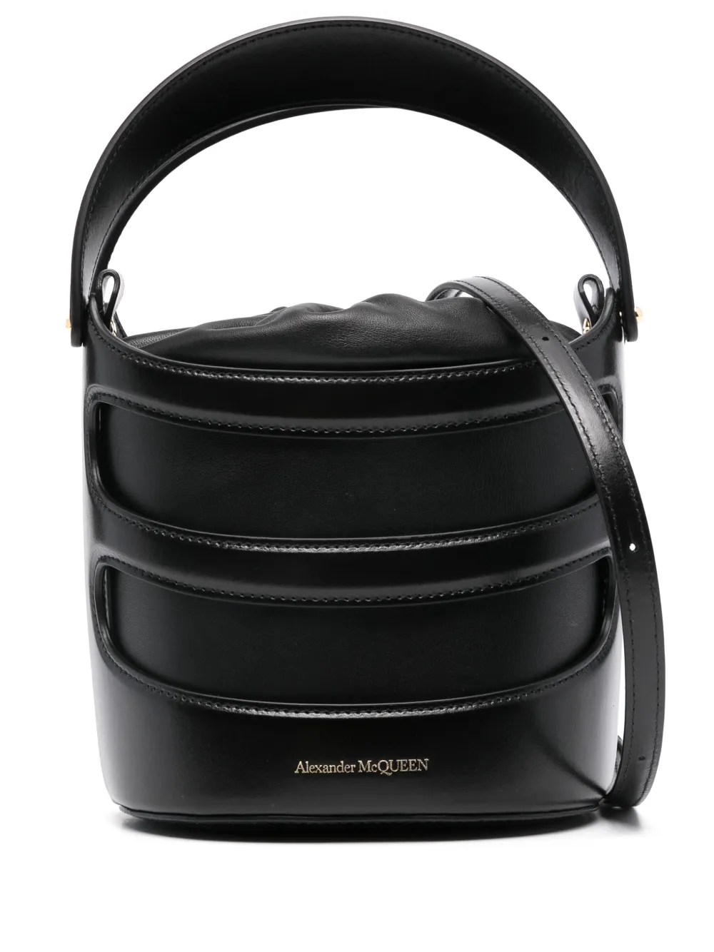 

Сумка-ведро The Rise Alexander McQueen, черный