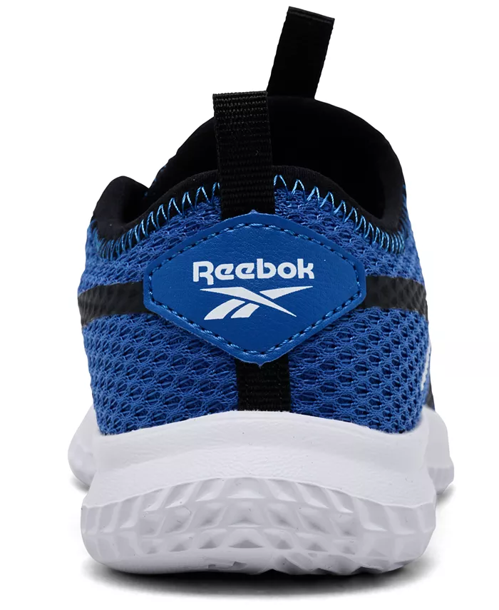 Детские повседневные слипоны Rush Runner от Finish Line Reebok, синий — фото 4