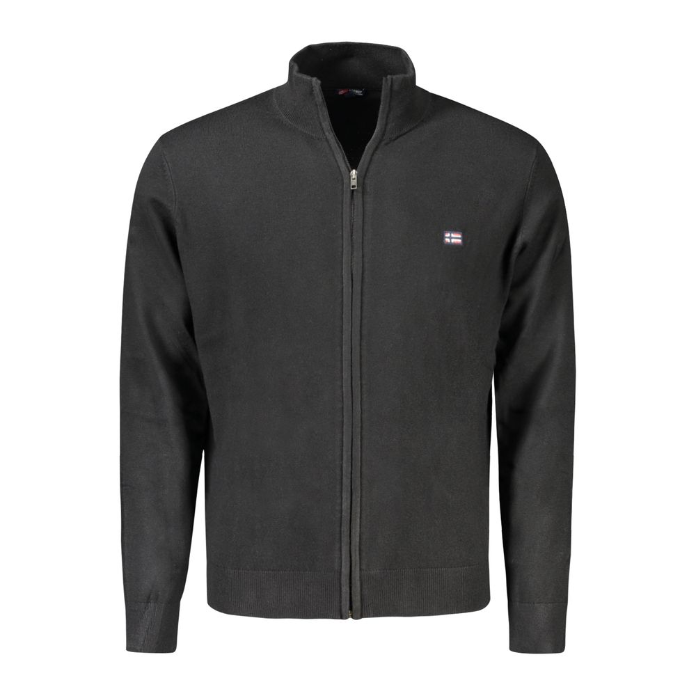 

Черный полиамидный мужской кардиган Geographical Norway