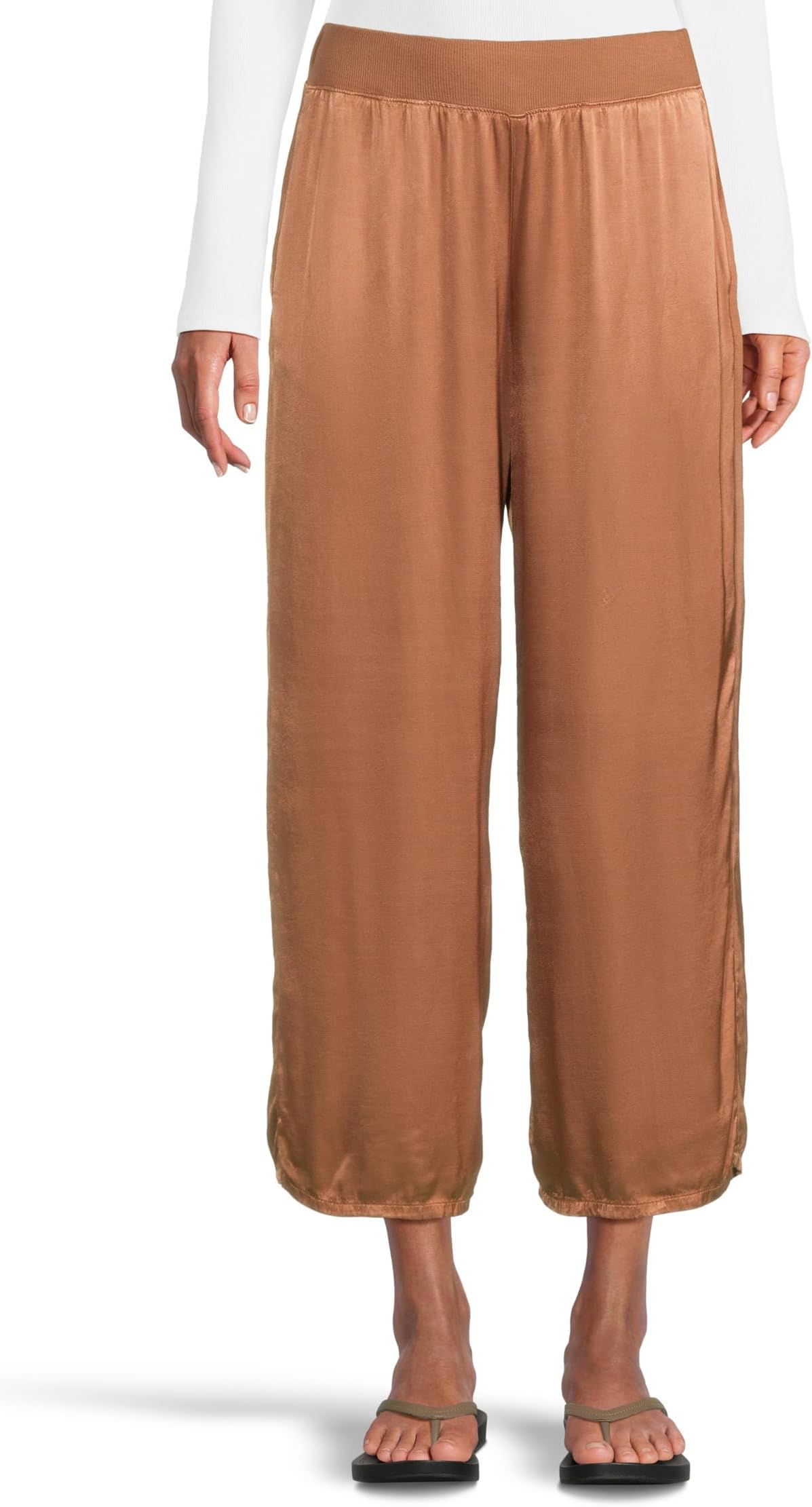 

Брюки Michael Stars Sacha Cropped Pants, Terra