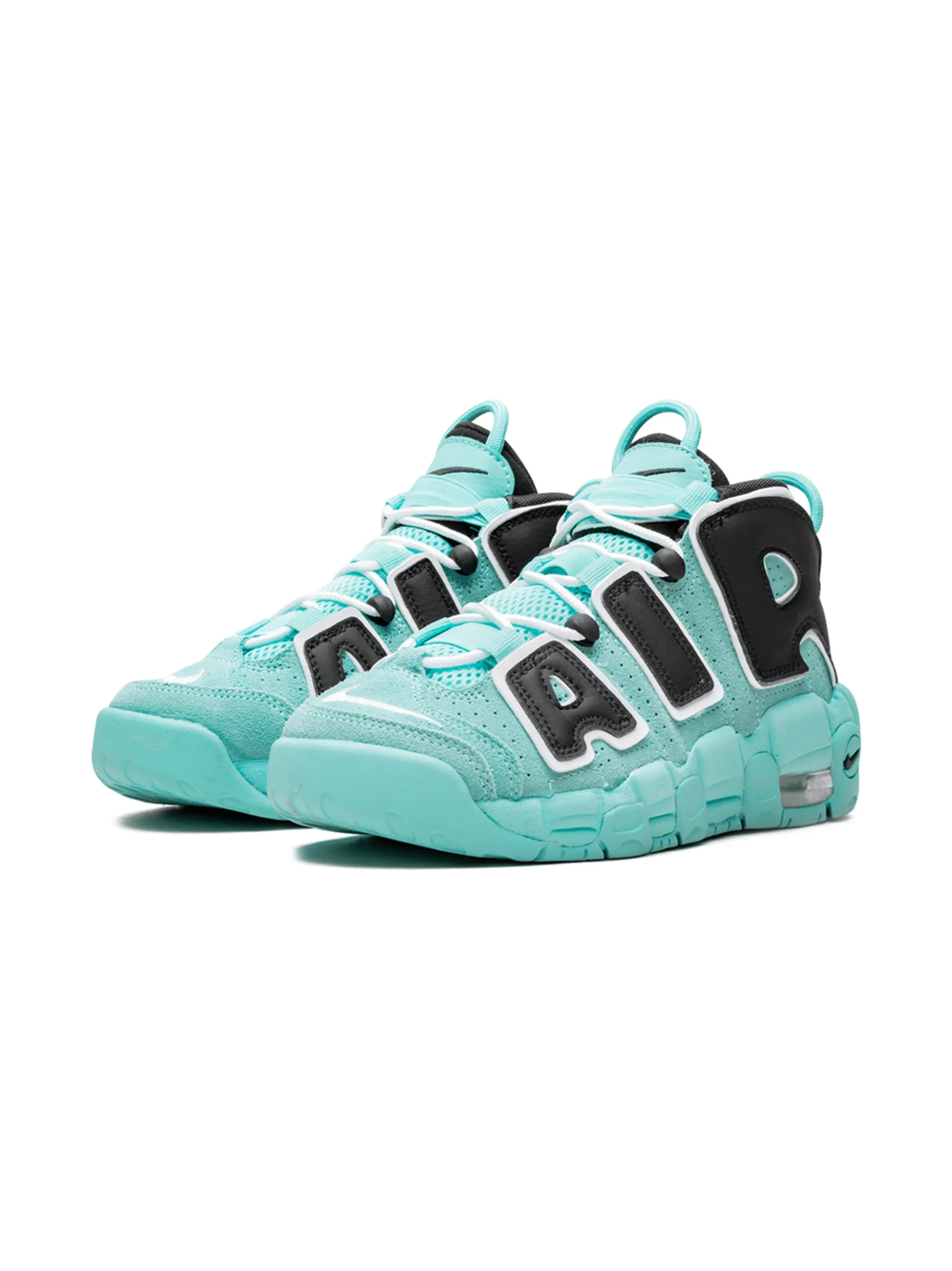 Кроссовки Air More Uptempo Nike Kids, синий — фото 2