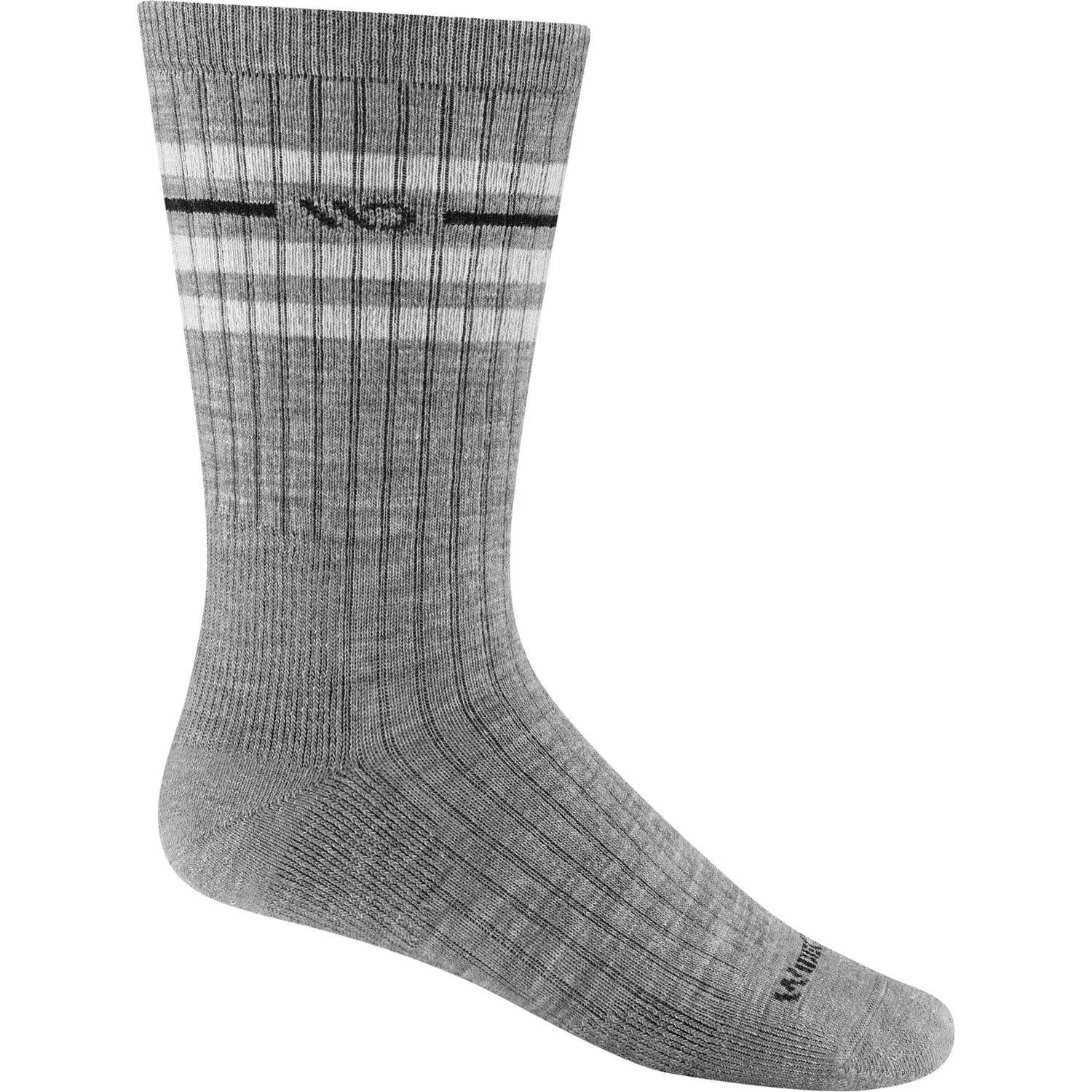 

Винтажные полосатые носки с мягкой подкладкой Wide Open, Light Gray