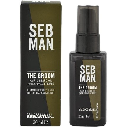 

Seb Man The Groom Питательное масло для волос и бороды, Sebastian