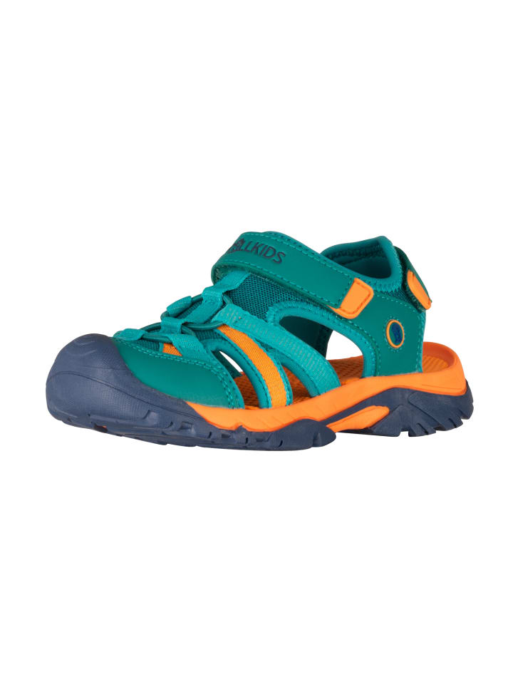 

Сандалии Trollkids, цвет sea green