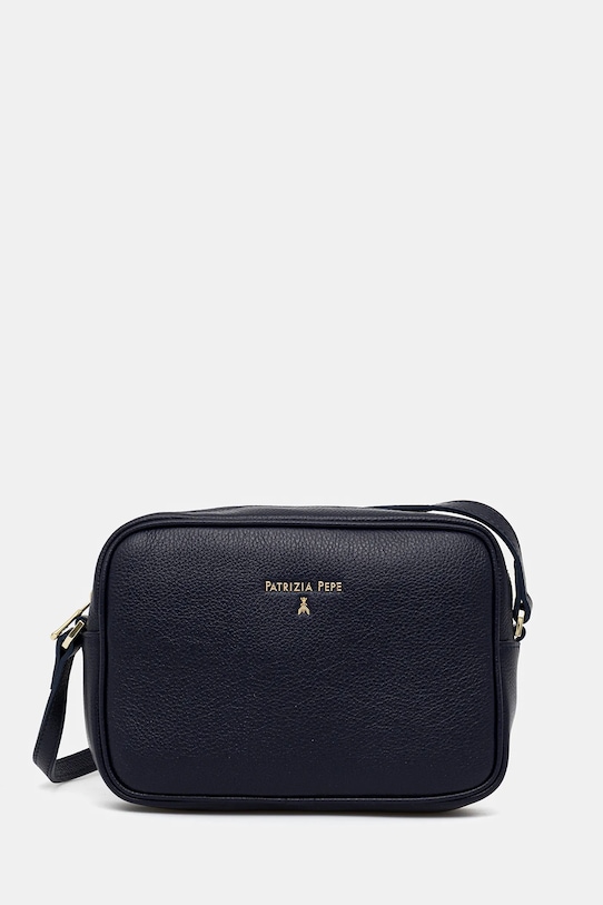 

Кожаная сумка Patrizia Pepe, темно-синий