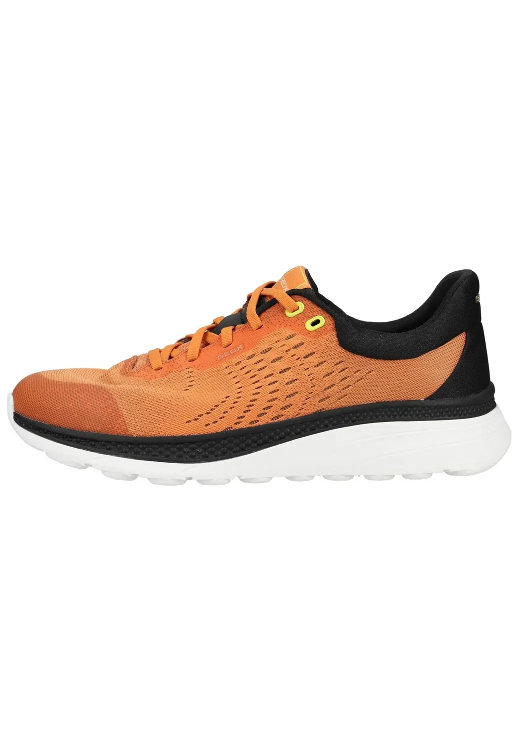 Sneakers Low текстильные Geox, черный/оранжевый — фото 2