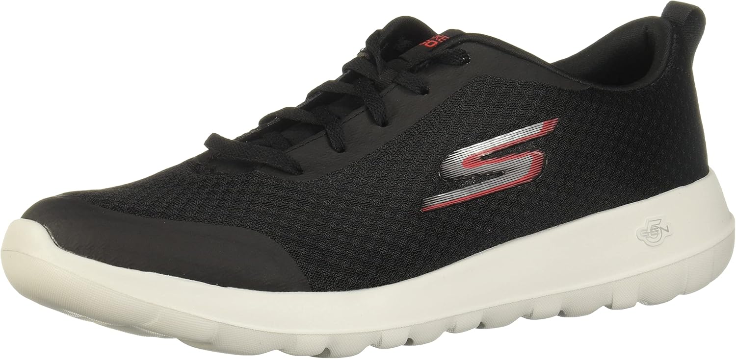 

Мужские кроссовки Skechers Gowalk Max для спортивных тренировок и ходьбы с амортизирующей вставкой с воздушным охлаждением, черный/красный