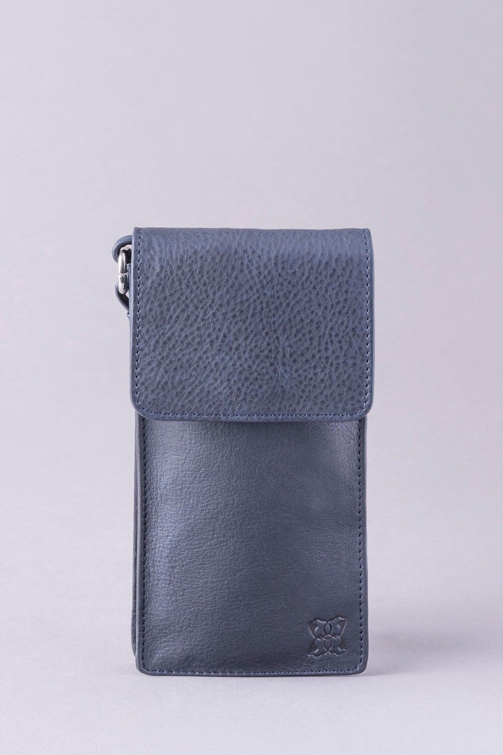 

Сумка для телефона через плечо Lakeland Leather, синий