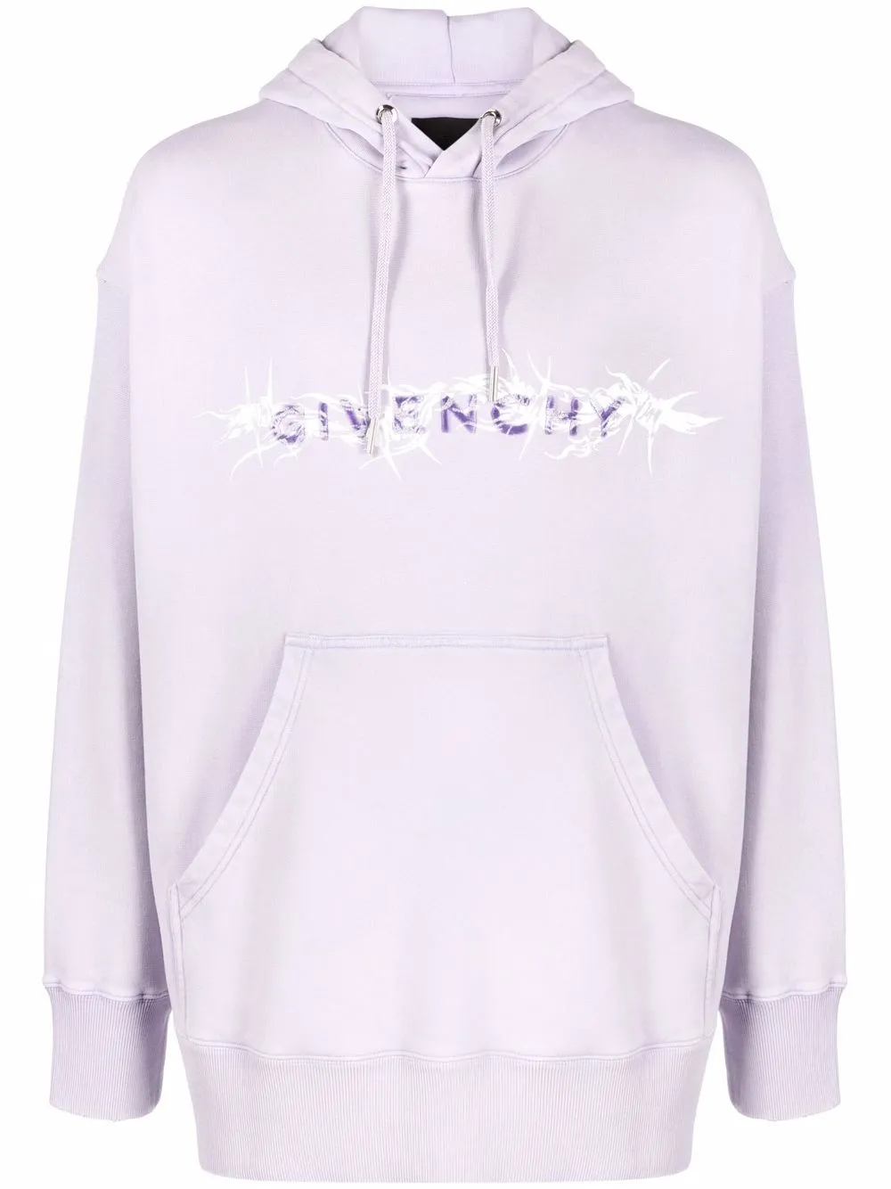 

Худи с принтом Barbed Wire Givenchy, фиолетовый