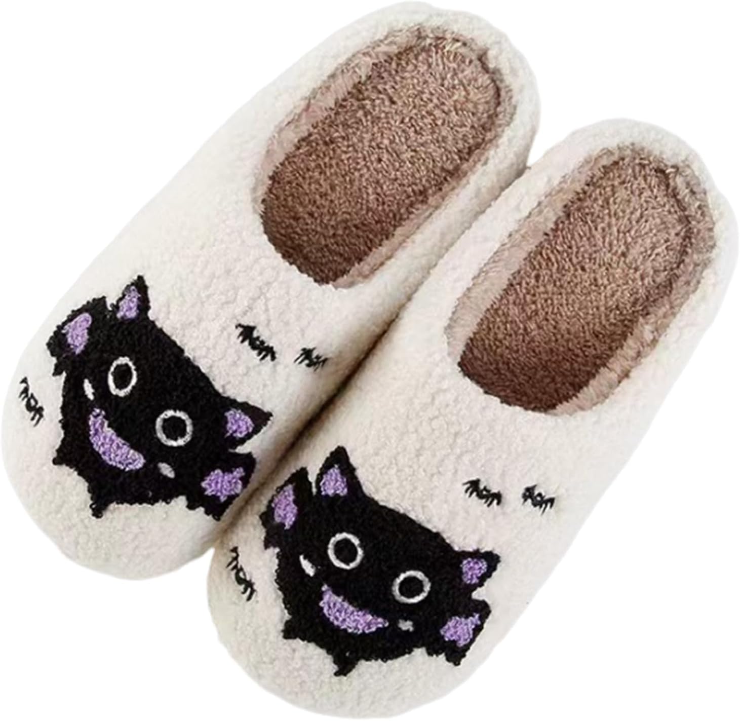 

Тапочки-тыквы, тапочки на Хэллоуин для женщин и мужчин, домашние тапочки, жуткие шлепанцы, мягкие теплые плюшевые тапочки для пар Generic, фиолетовый