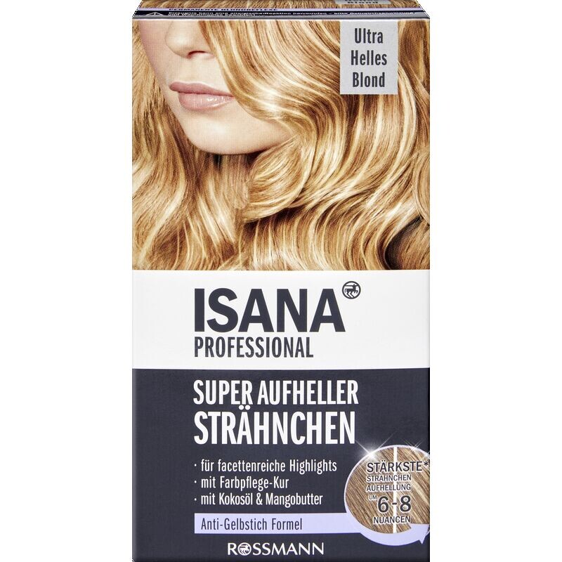 

Суперосветлитель подчеркивает ультра светлый блонд ISANA, 25 ml