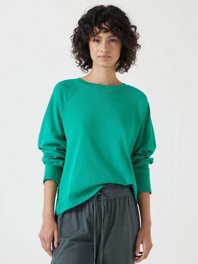 

Хлопковый топ-реглан matilda HUSH, цвет Bright Green