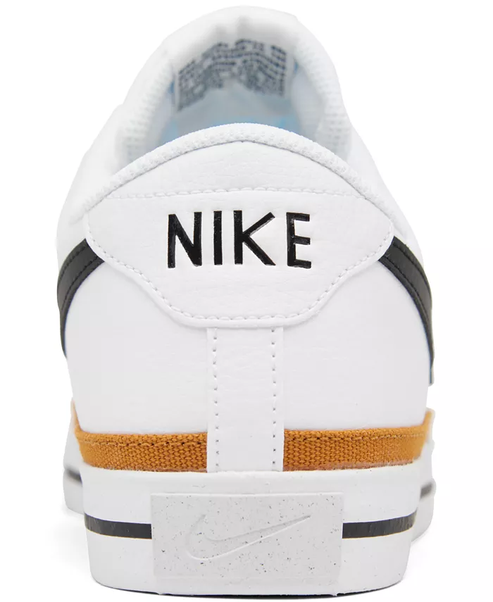 Мужские повседневные кроссовки Court Legacy от Finish Line Nike, белый — фото 4