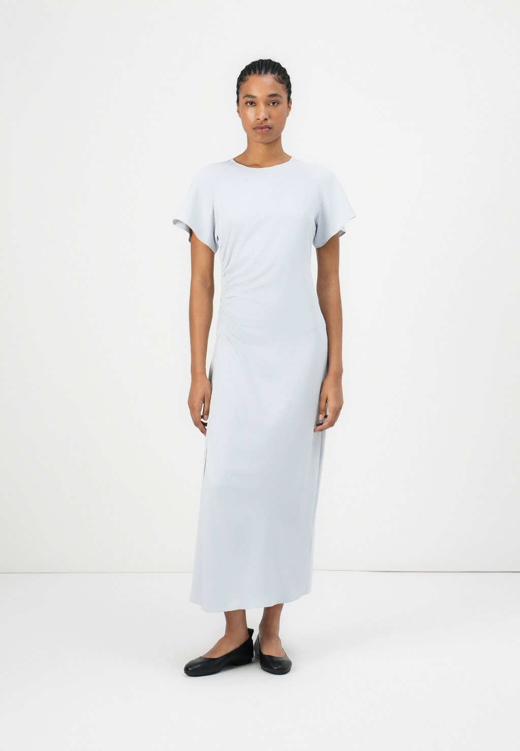 

Платье макси ALBERO DRESS Samsøe Samsøe, светло-серый