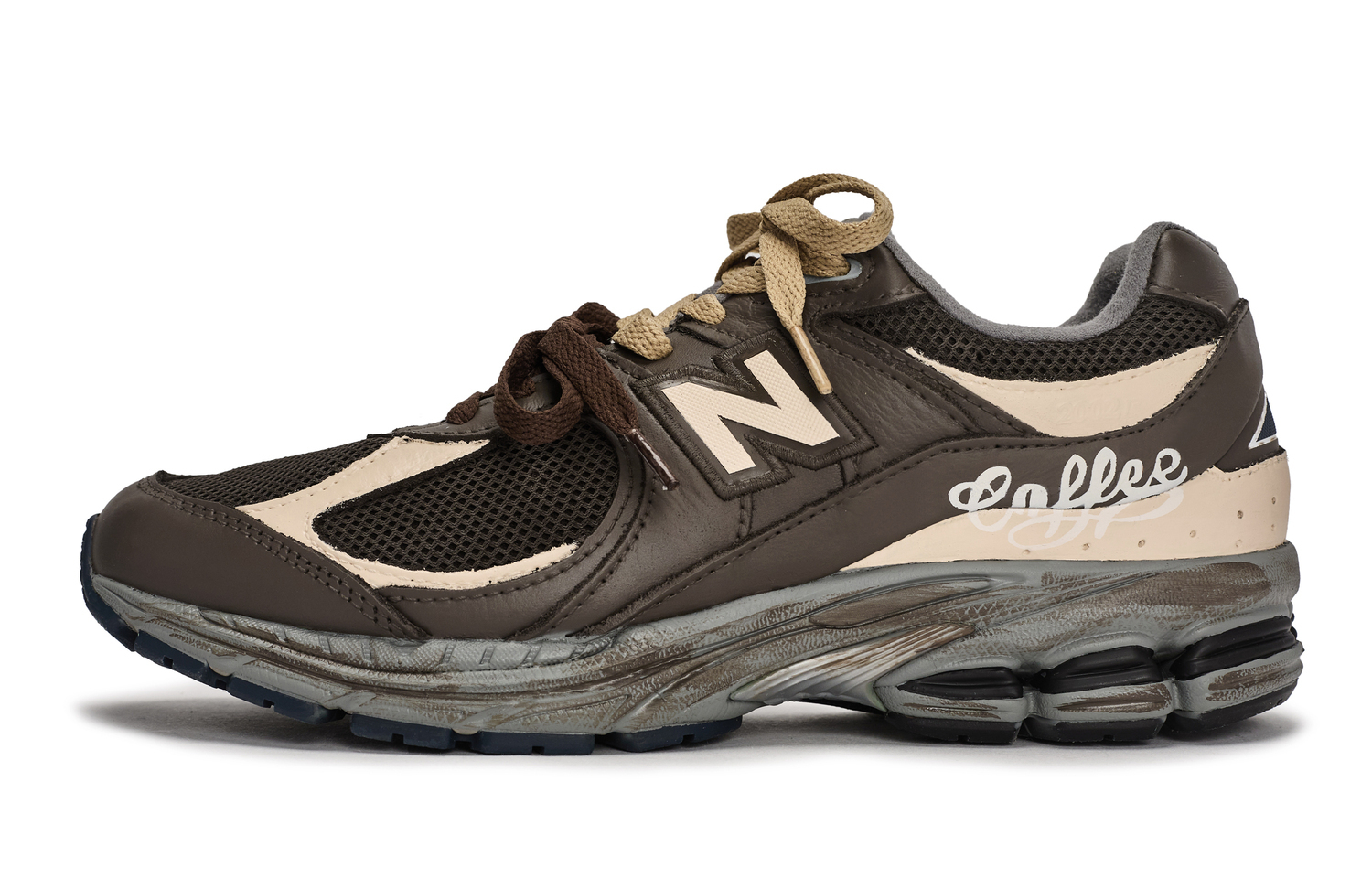 

NB 2002R Low top Беговые Кроссовки Unisex New Balance, серый/коричневый