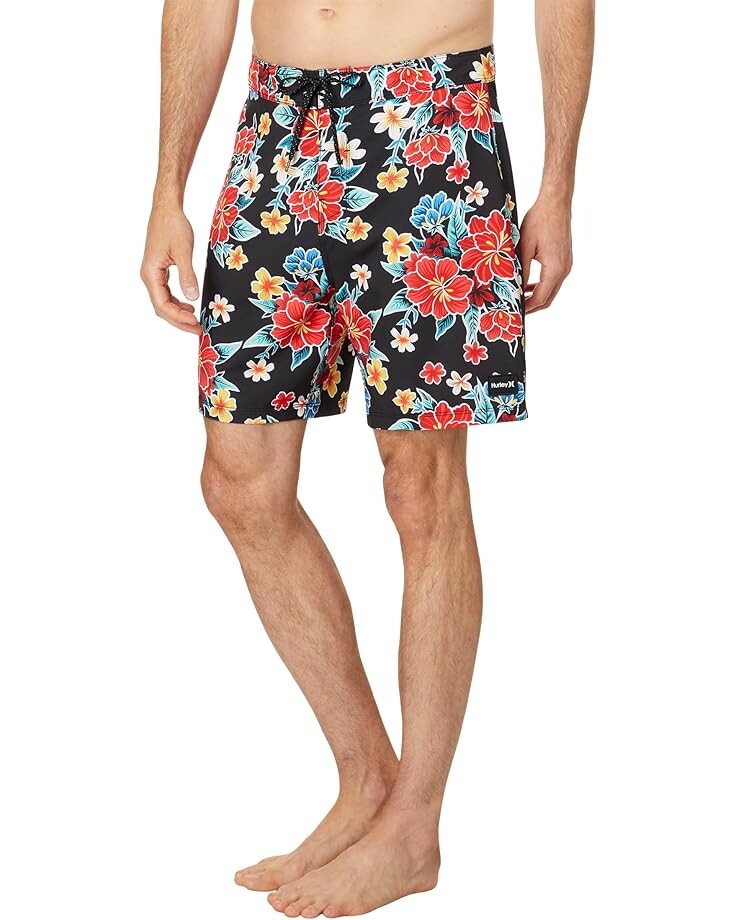 

Шорты для плавания Hurley Phantom Eco Classic 18" Boardshorts, цвет Black Combo