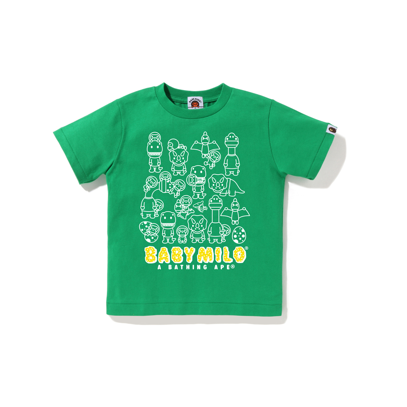 Футболка детская FW24 A BATHING APE, зеленый GRX — фото 2