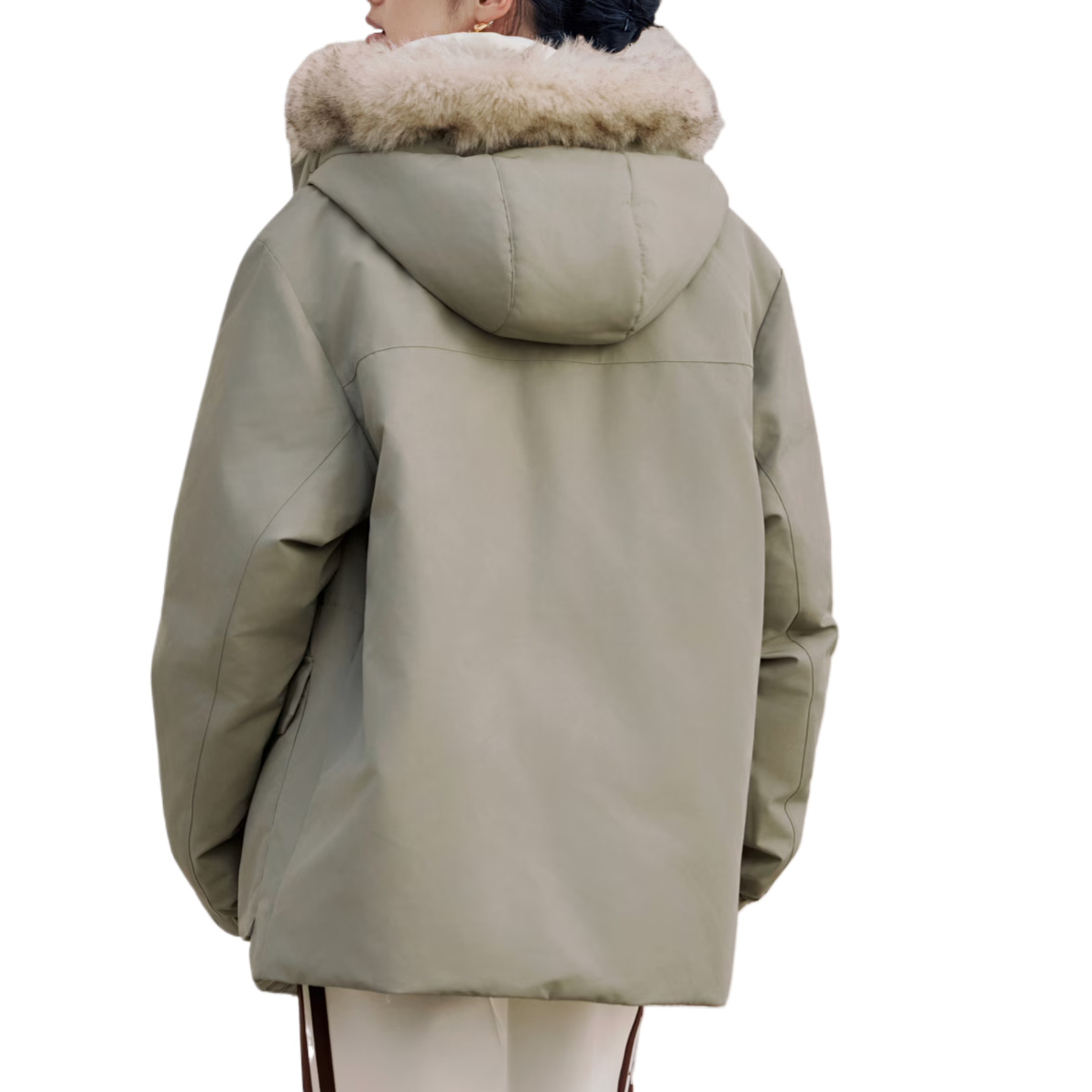 Пуховики и куртки Unisex Adidas, серебристо-серый — фото 4