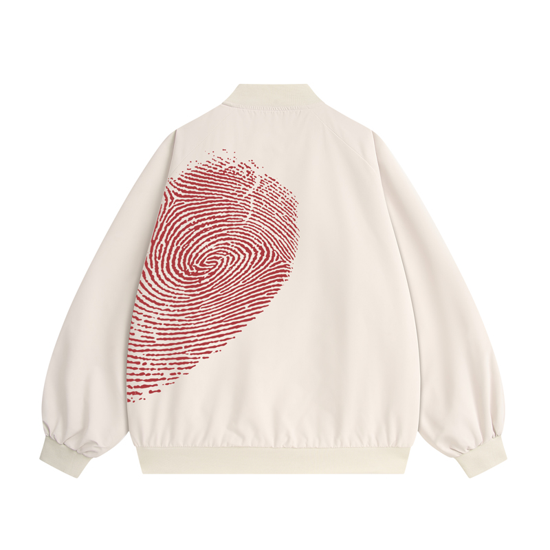 

FUERZA Куртка Unisex, Ecru (Red Fingerprint)