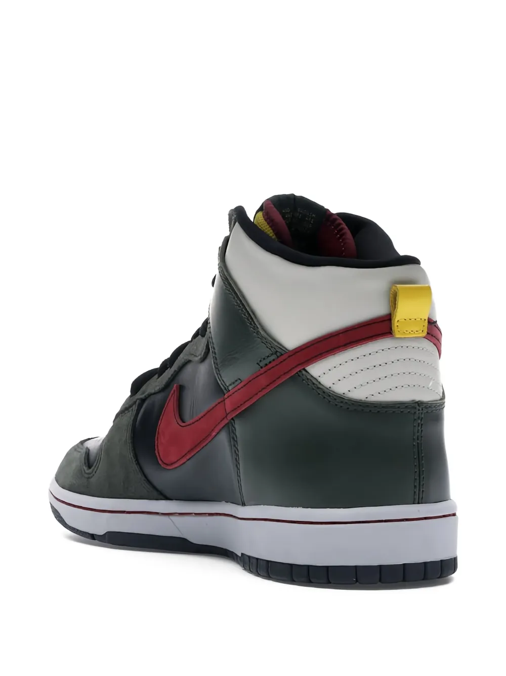 Кроссовки Dunk High Premium SB Boba Fett Nike, зеленый — фото 4
