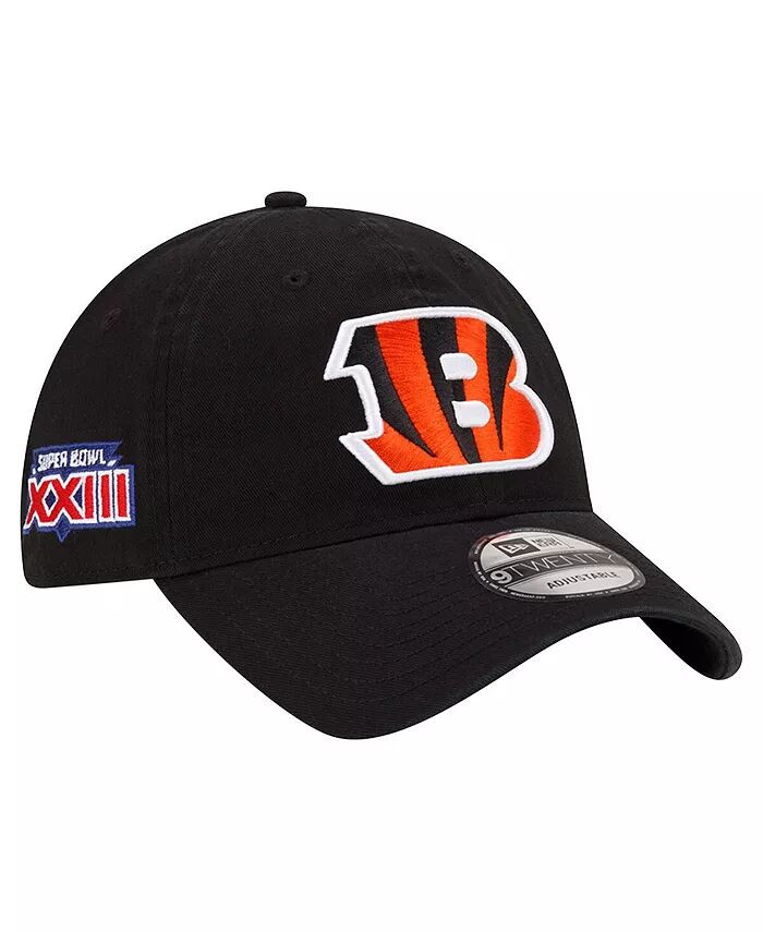 

Мужская черная регулируемая шапка Cincinnati Bengals Distinct 9TWENTY New Era, черный