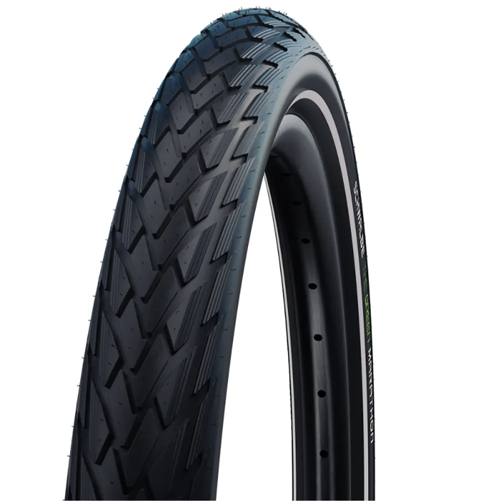 

Жесткая городская шина Schwalbe Green Marathon GreenGuard Addix Eco 26´´ x 2.00, серебряный