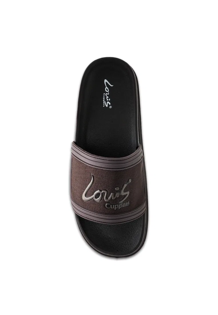 Мужские сандалии, slip-on, трикотажный верх, 240241242 Louis Cuppers, кофейный — фото 4