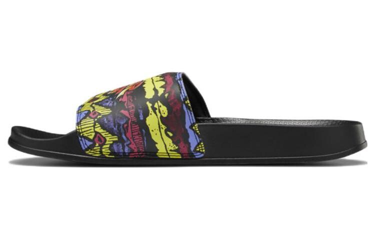 

Шлепанцы и сланцы Reebok Street Fighter X Classic Slide 'Train Hard Game Hard - Black'