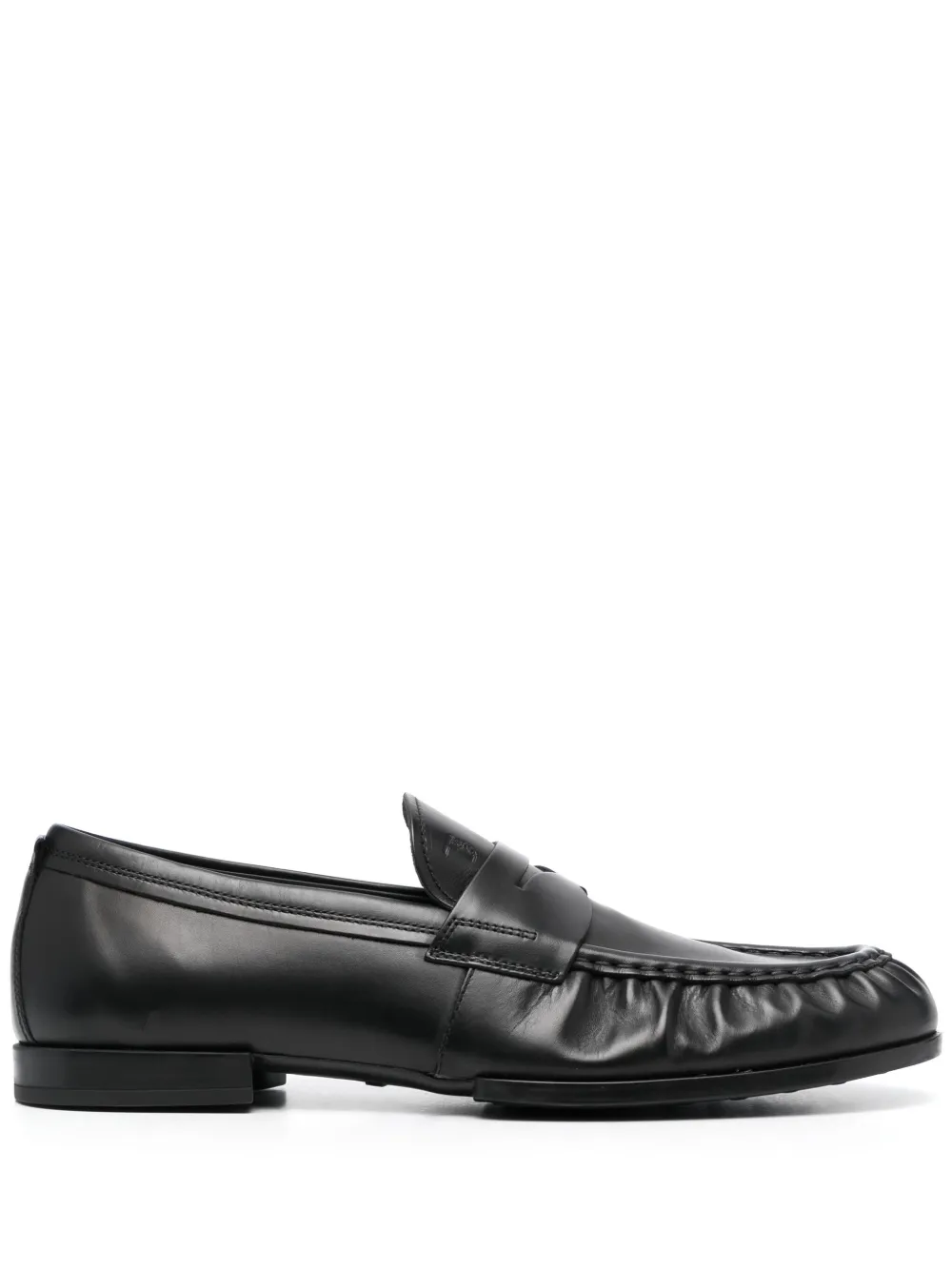 

Лоферы из гладкой кожи TOD'S, черный