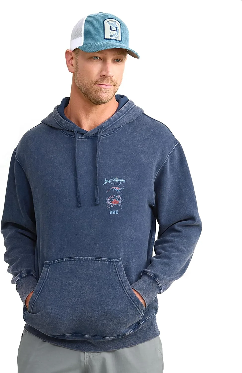 

Мужская толстовка HUK Fleece Graphic Hoodie